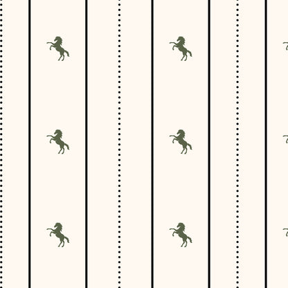 I'm Not Too Western (Green Horse) Wallpaper