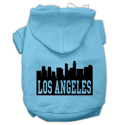 Pet Hoodie "Los Angeles Skyline"
