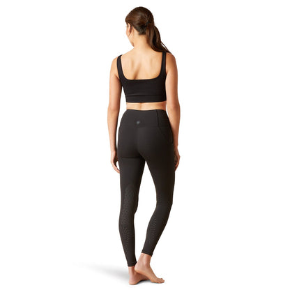 Ariat Womens Eos 2.0 Knee Patch Riding Tights – Performance Equestrian Leggings with Pockets