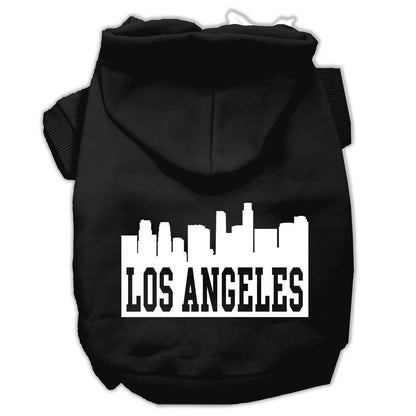 Pet Hoodie "Los Angeles Skyline"