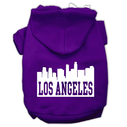 Pet Hoodie "Los Angeles Skyline"