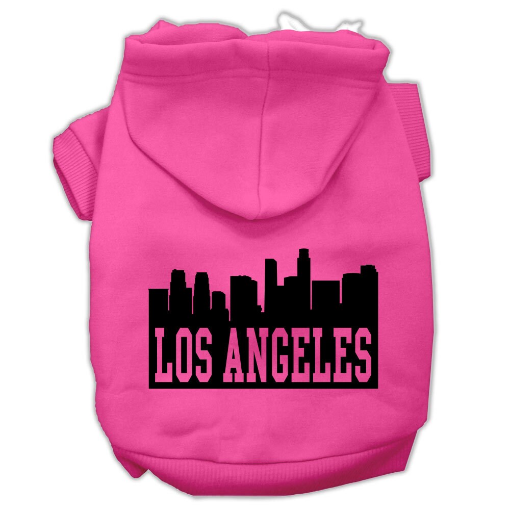Pet Hoodie "Los Angeles Skyline"