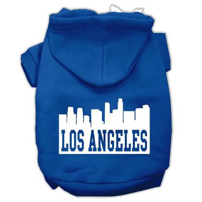 Pet Hoodie "Los Angeles Skyline"
