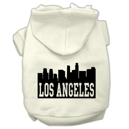 Pet Hoodie "Los Angeles Skyline"