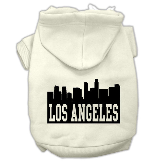 Pet Hoodie "Los Angeles Skyline"